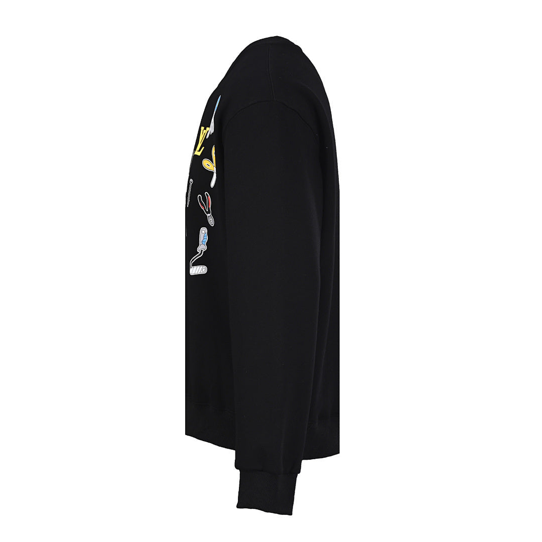 Louis Vuitton Monogram Jacquard Cotton Sweatshirt