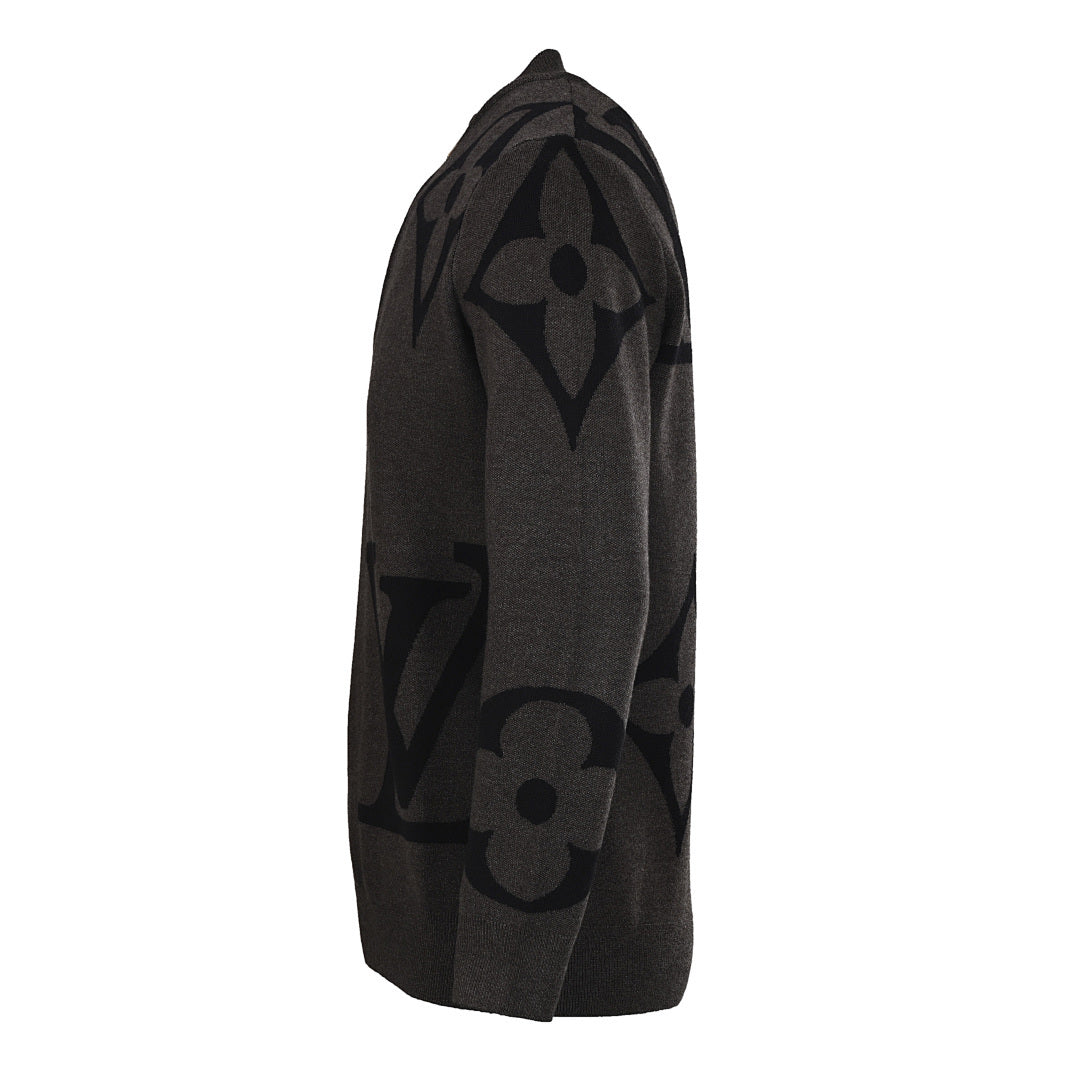 Louis Vuitton Monogram Jacquard Cotton Sweatshirt