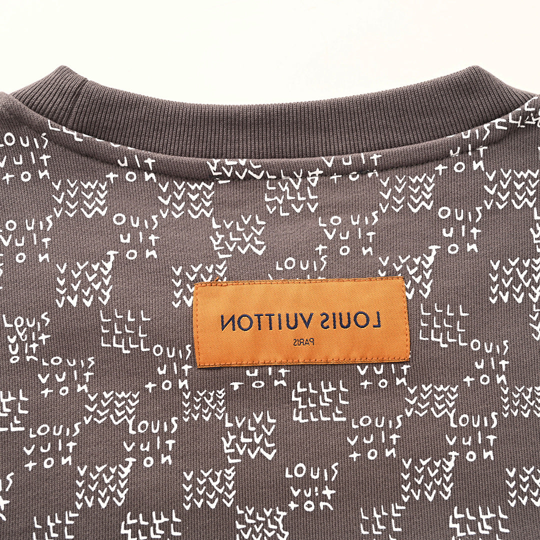 Louis Vuitton Monogram Jacquard Cotton Sweatshirt