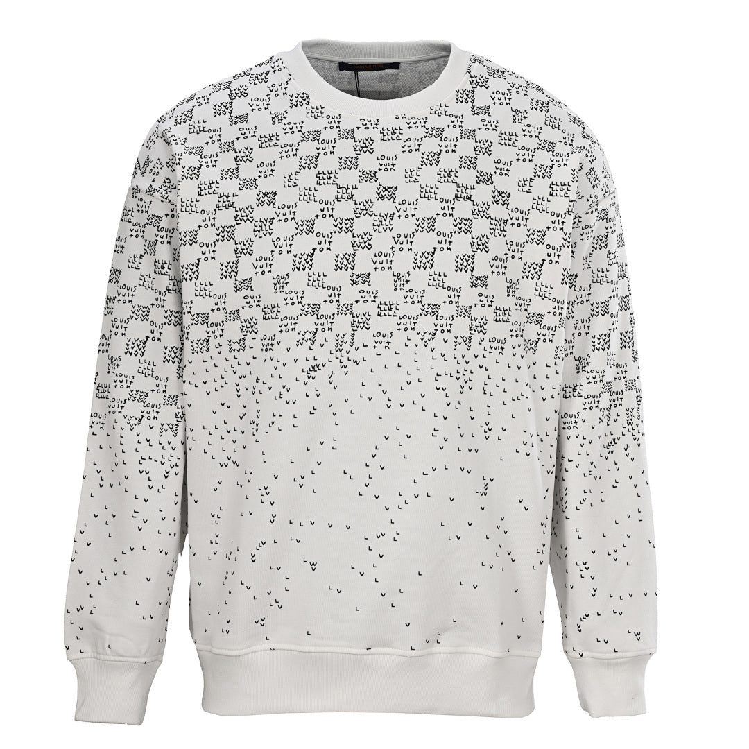 Louis Vuitton Monogram Jacquard Cotton Sweatshirt