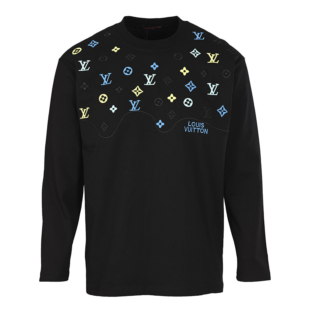 Louis Vuitton Monogram Jacquard Cotton Sweatshirt