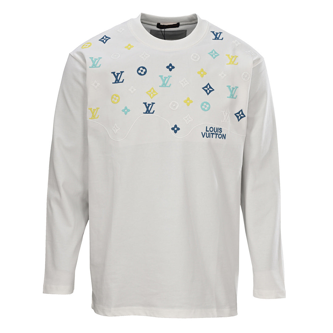 Louis Vuitton Monogram Jacquard Cotton Sweatshirt