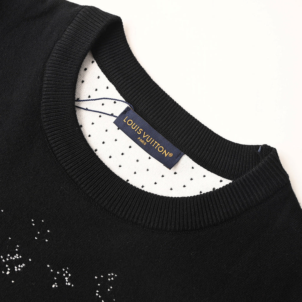 Louis Vuitton Monogram Jacquard Cotton Sweatshirt