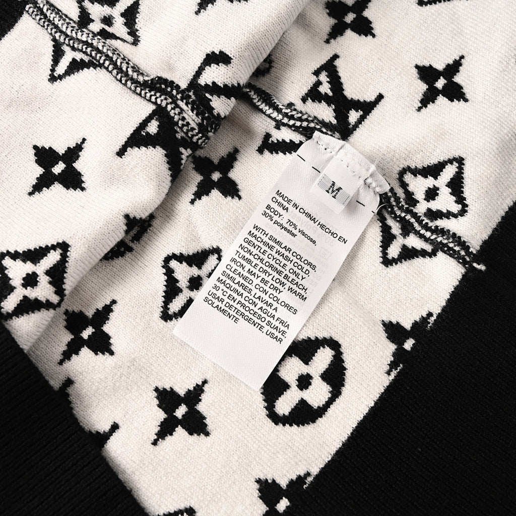 Louis Vuitton Monogram Jacquard Cotton Sweatshirt