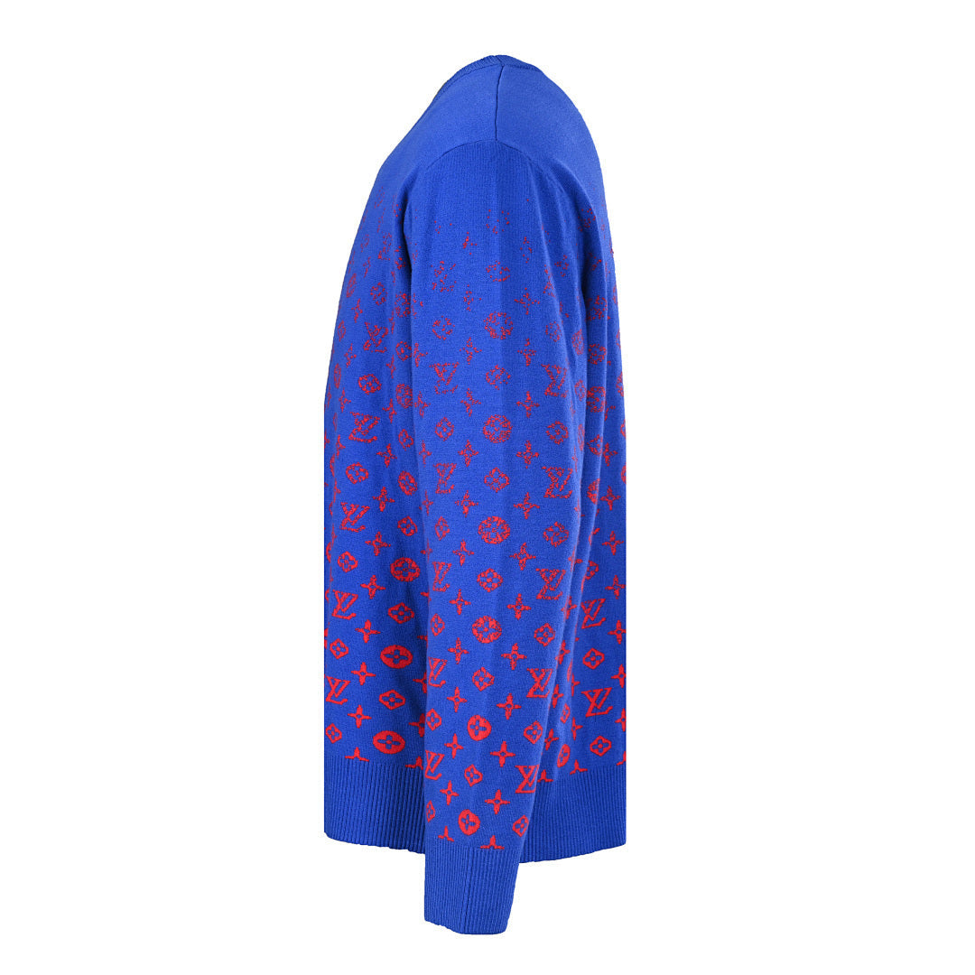 Louis Vuitton Monogram Jacquard Cotton Sweatshirt