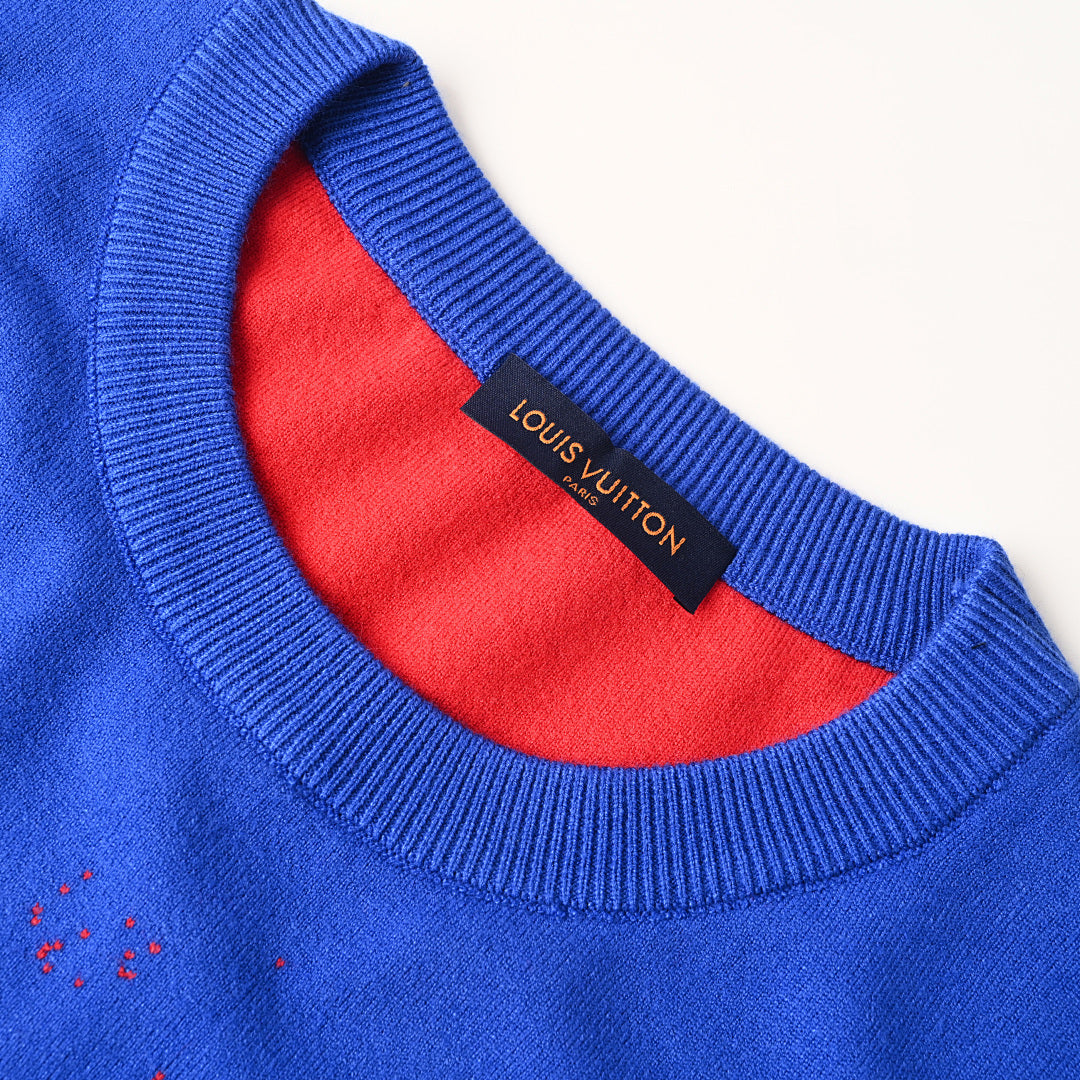 Louis Vuitton Monogram Jacquard Cotton Sweatshirt