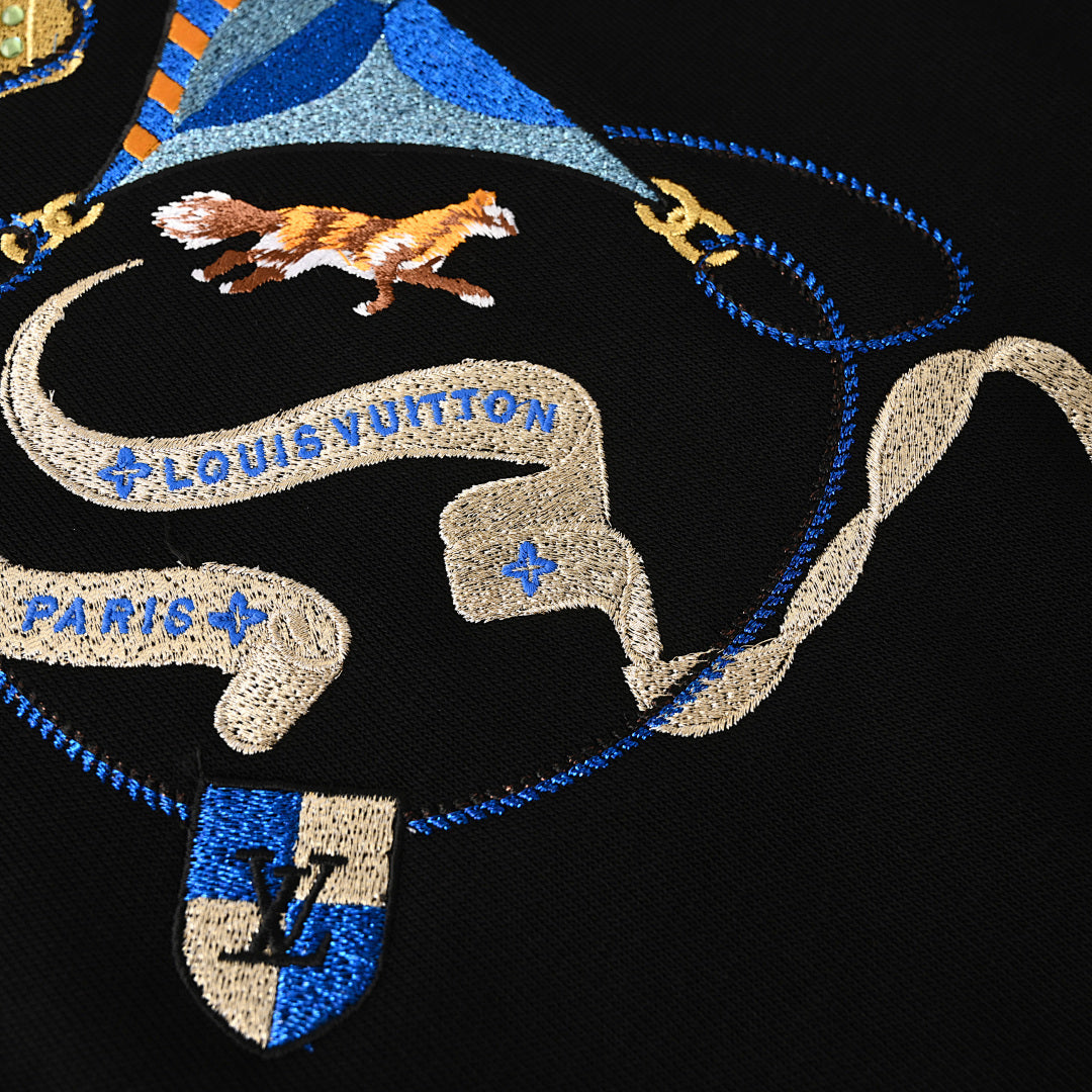 Louis Vuitton Monogram Jacquard Cotton Sweatshirt