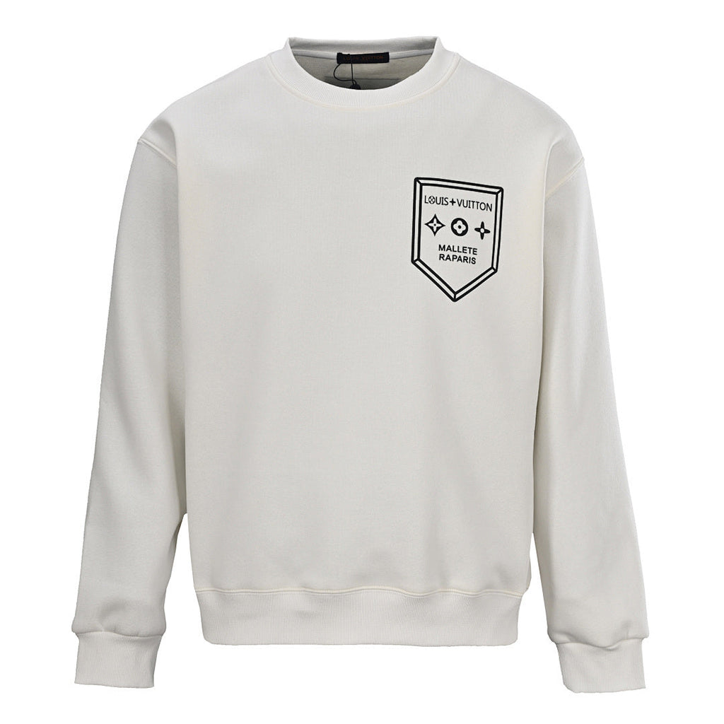Louis Vuitton Monogram Jacquard Cotton Sweatshirt