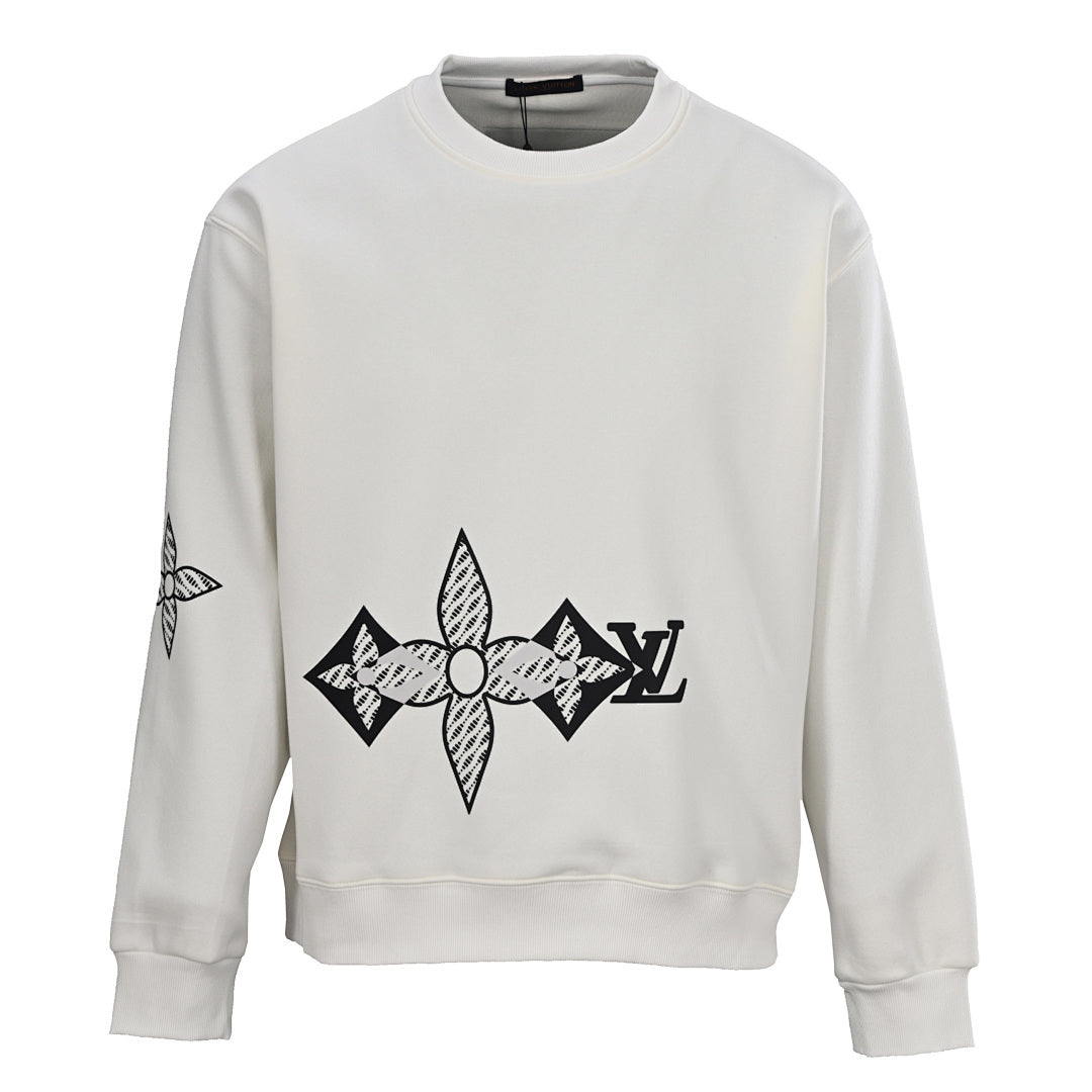 Louis Vuitton Monogram Jacquard Cotton Sweatshirt