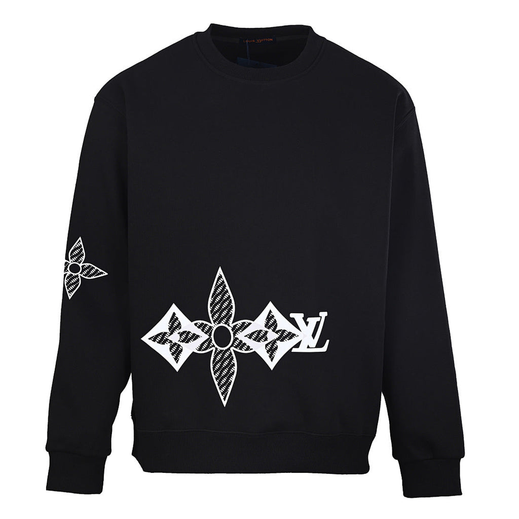 Louis Vuitton Monogram Jacquard Cotton Sweatshirt