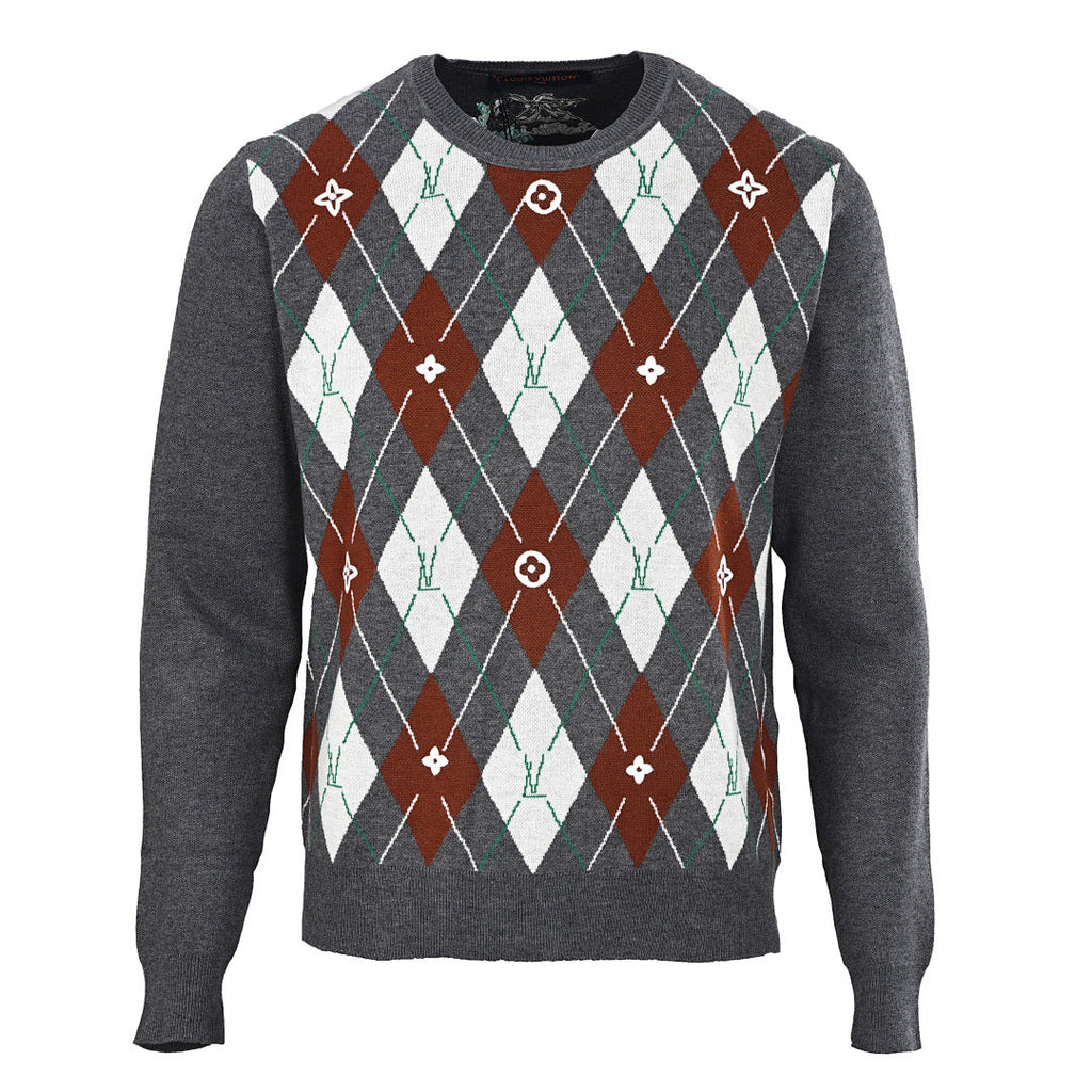 Louis Vuitton Monogram Jacquard Cotton Sweatshirt