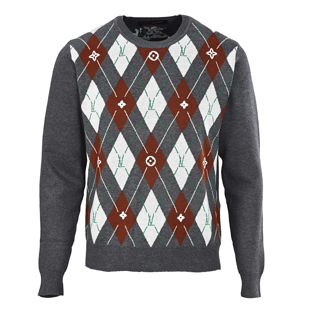 Louis Vuitton Monogram Jacquard Cotton Sweatshirt