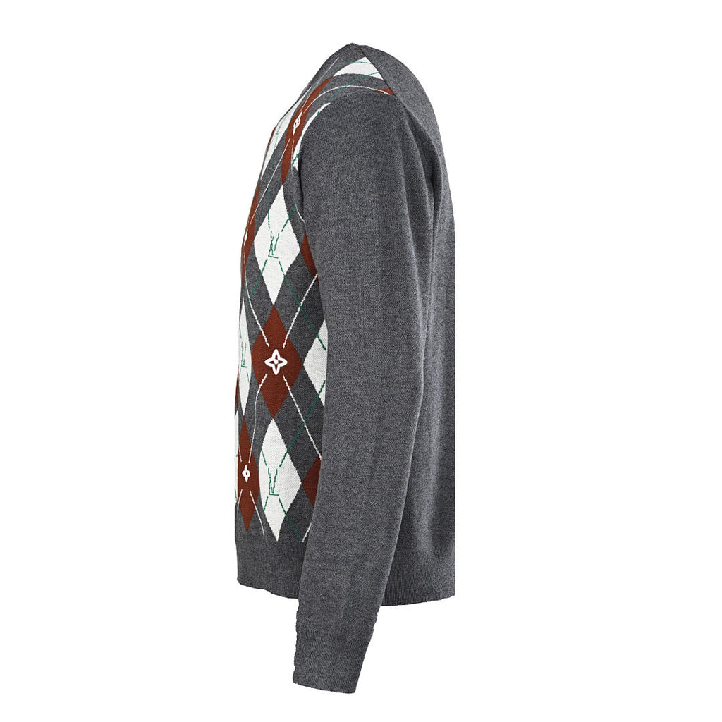 Louis Vuitton Monogram Jacquard Cotton Sweatshirt