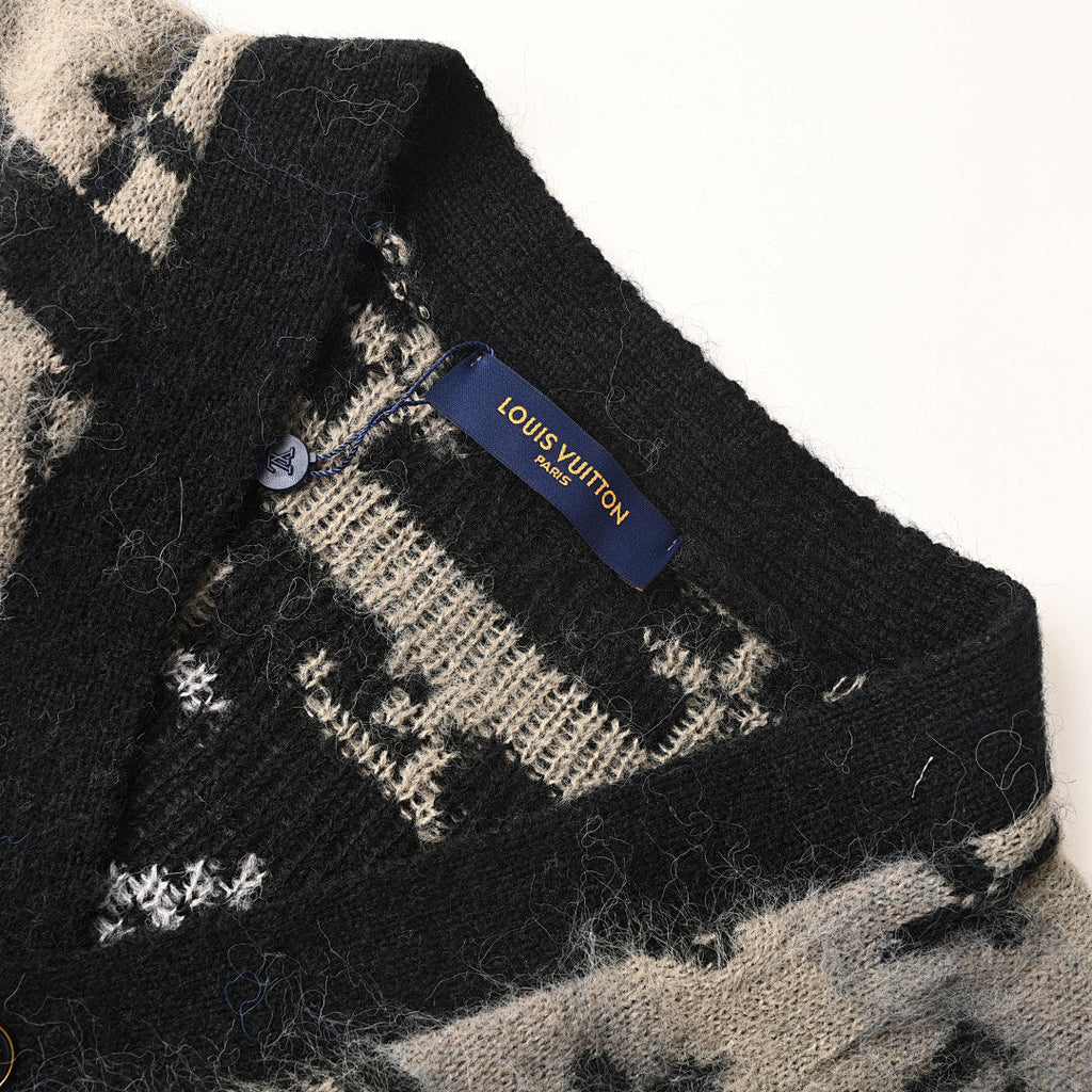 Louis Vuitton Monogram Jacquard Cotton Sweatshirt