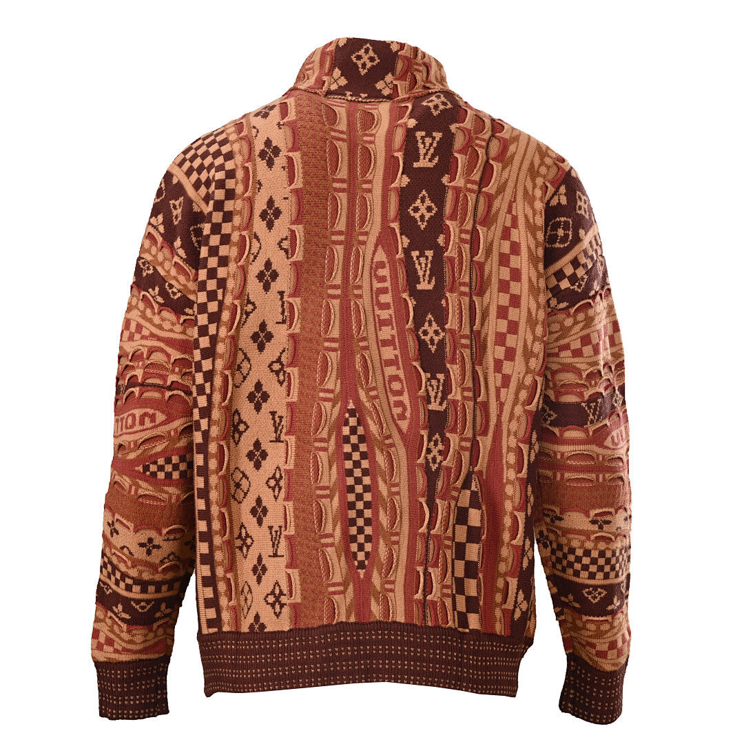 Louis Vuitton Monogram Jacquard Cotton Sweatshirt
