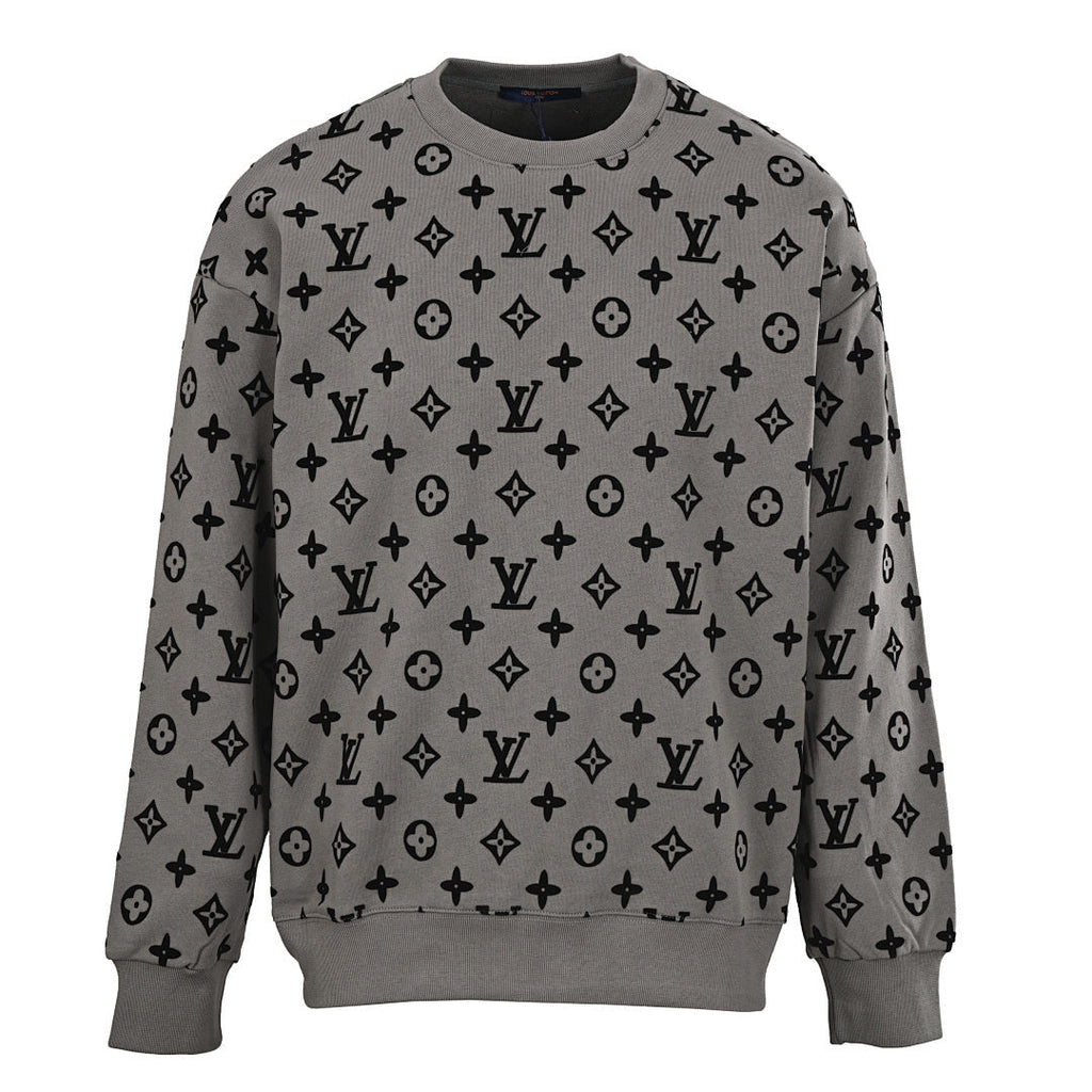 Louis Vuitton Monogram Jacquard Cotton Sweatshirt