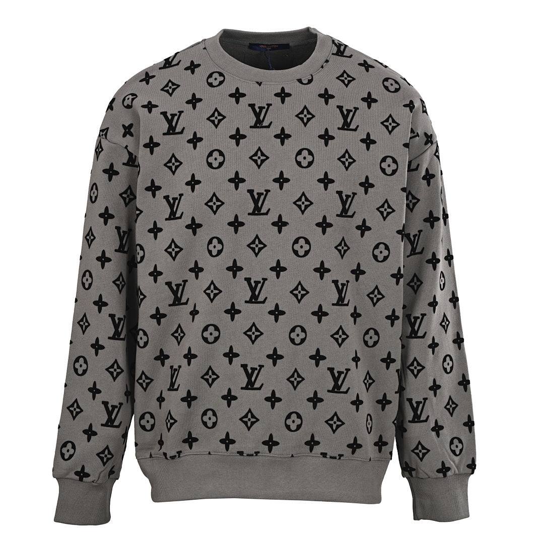 Louis Vuitton Monogram Jacquard Cotton Sweatshirt