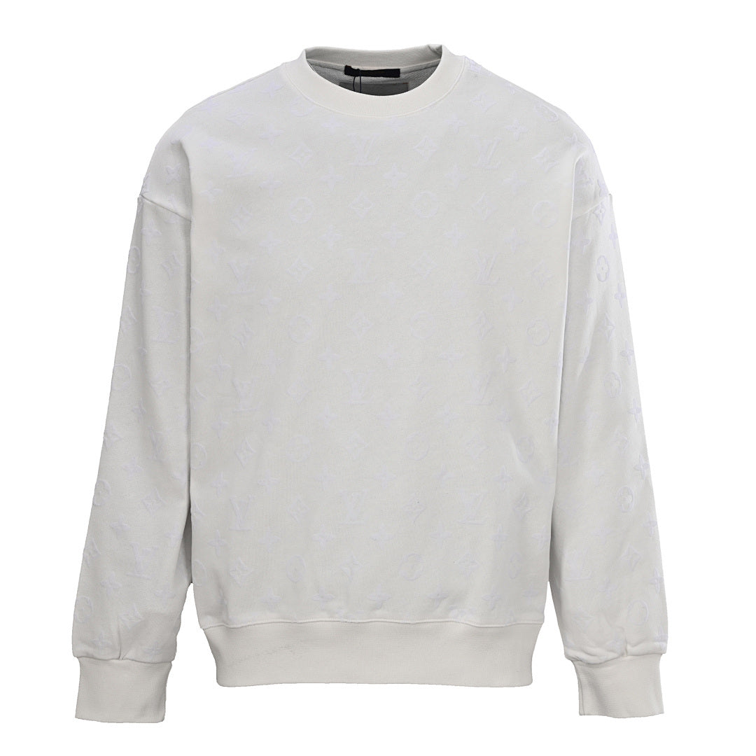 Louis Vuitton Monogram Jacquard Cotton Sweatshirt