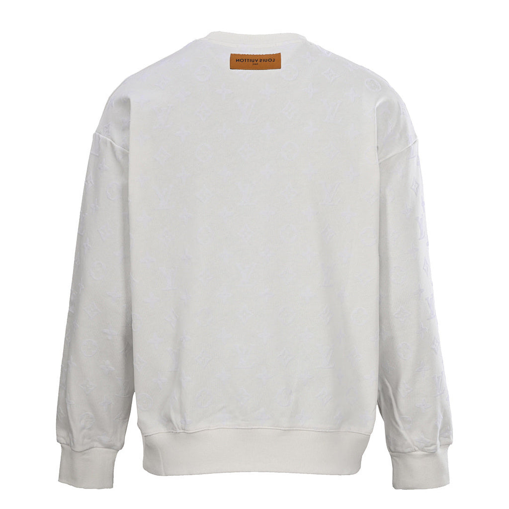 Louis Vuitton Monogram Jacquard Cotton Sweatshirt