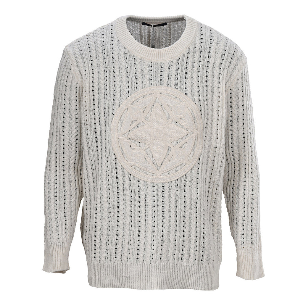 Louis Vuitton Monogram Jacquard Cotton Sweatshirt