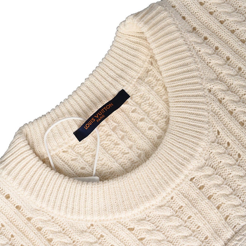 Louis Vuitton Monogram Jacquard Cotton Sweatshirt