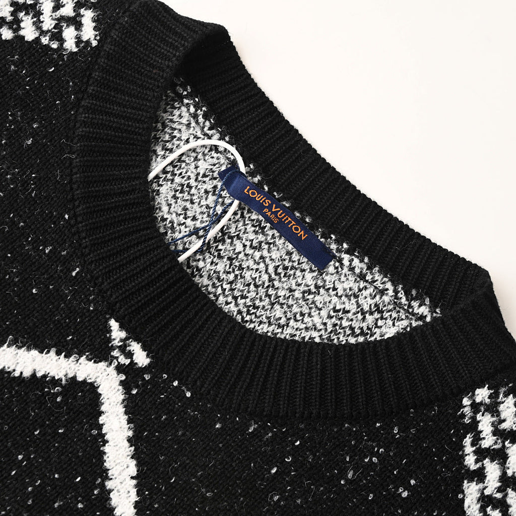 Louis Vuitton Monogram Jacquard Cotton Sweatshirt