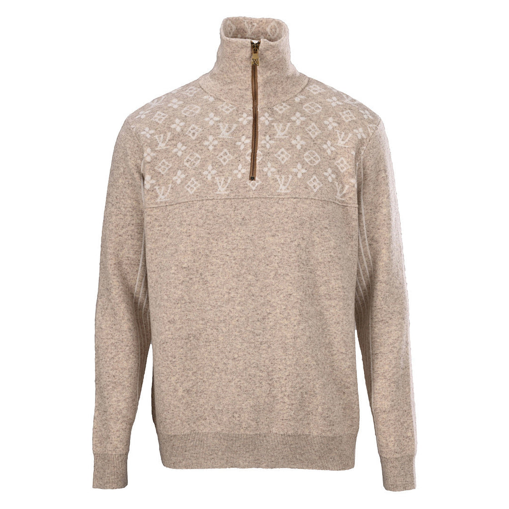Louis Vuitton Monogram Jacquard Cotton Sweatshirt
