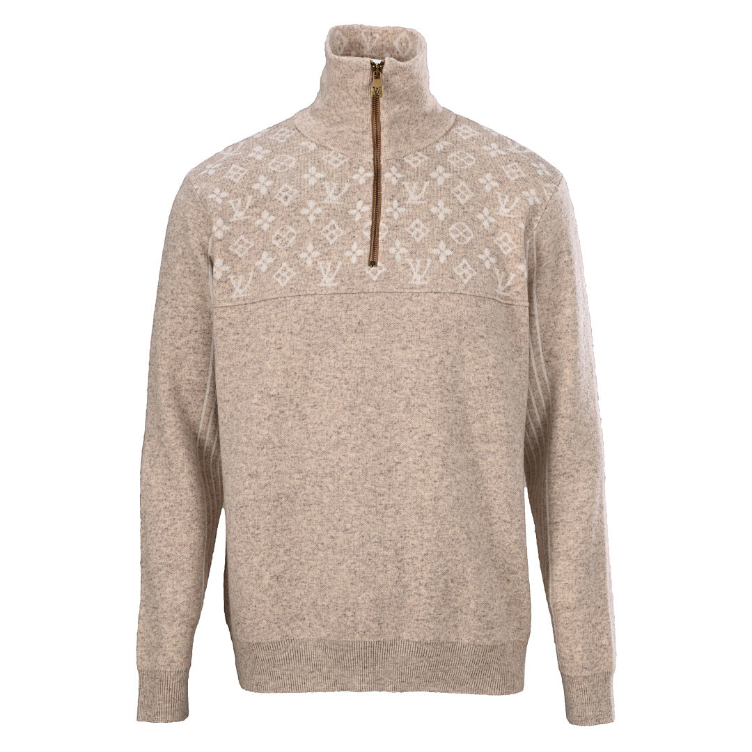 Louis Vuitton Monogram Jacquard Cotton Sweatshirt