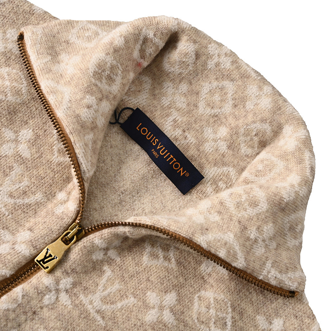 Louis Vuitton Monogram Jacquard Cotton Sweatshirt
