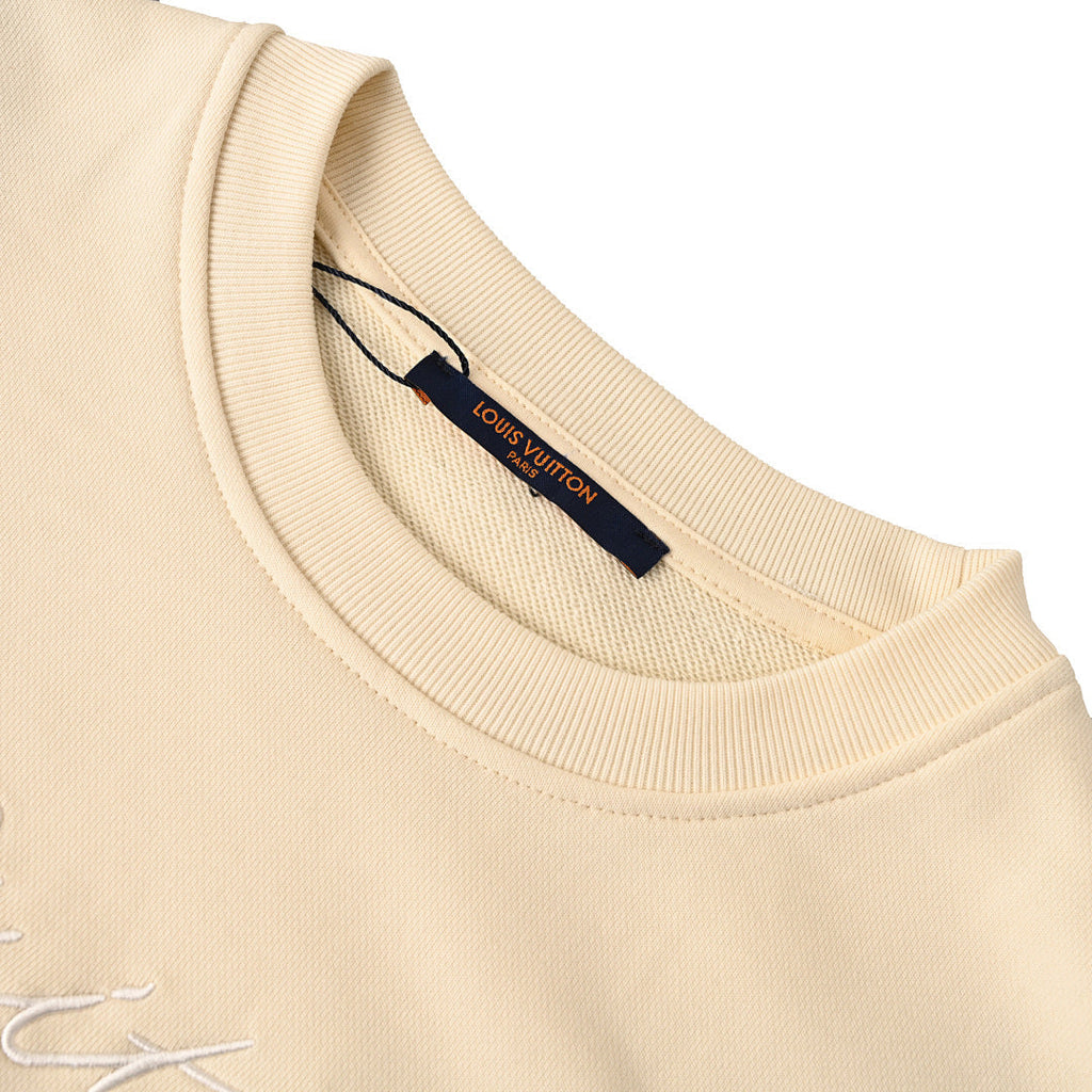 Louis Vuitton Monogram Jacquard Cotton Sweatshirt