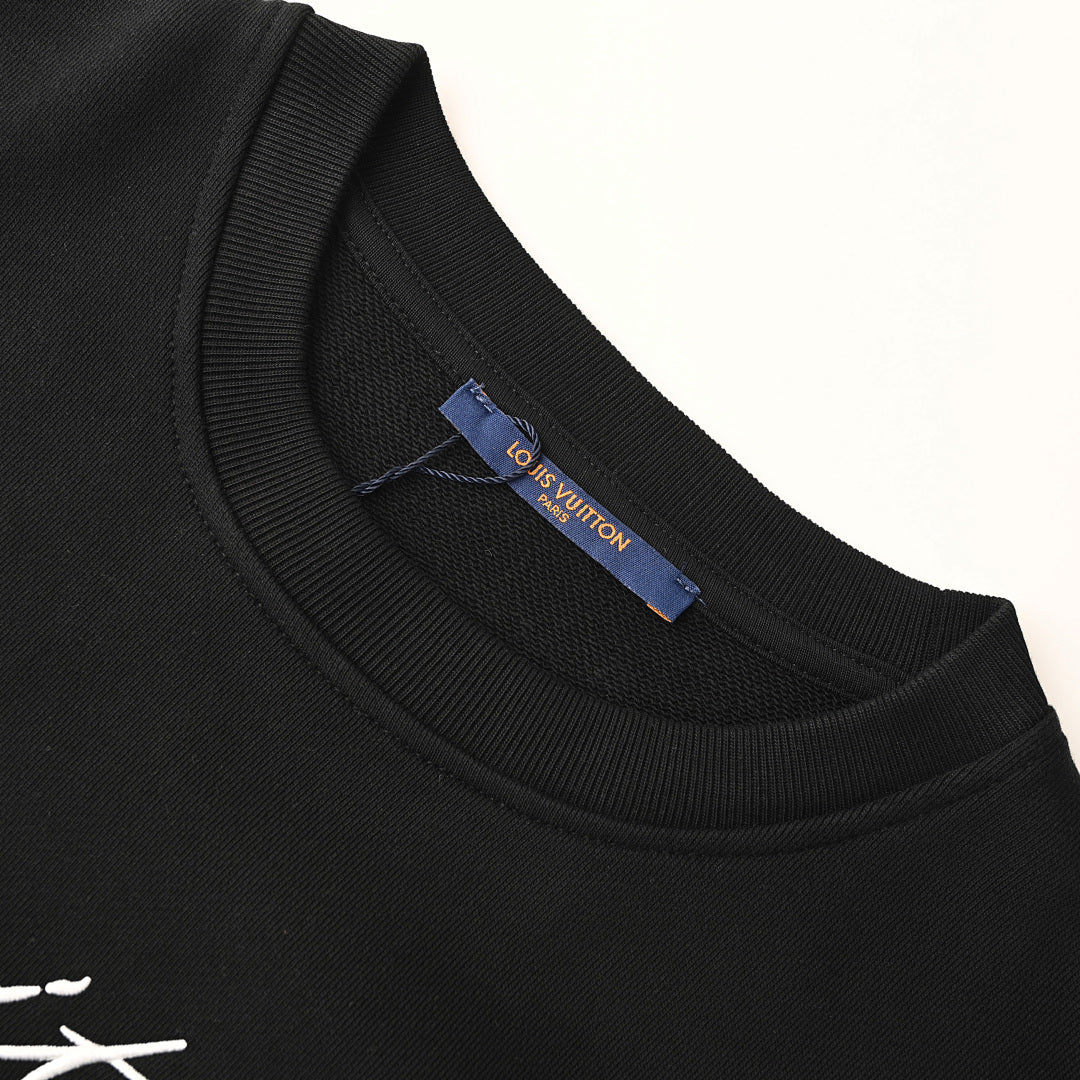 Louis Vuitton Monogram Jacquard Cotton Sweatshirt