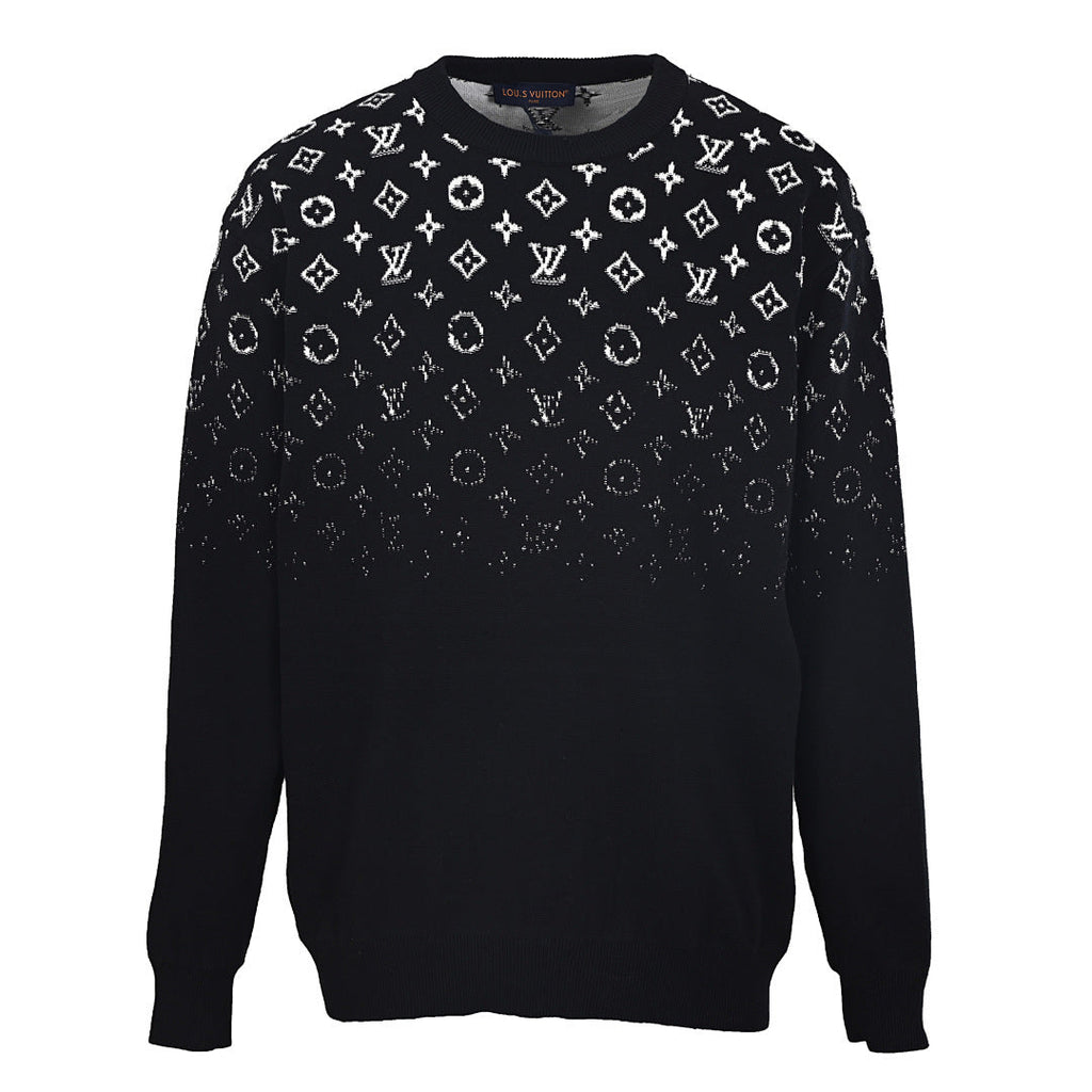 Louis Vuitton Monogram Jacquard Cotton Sweatshirt