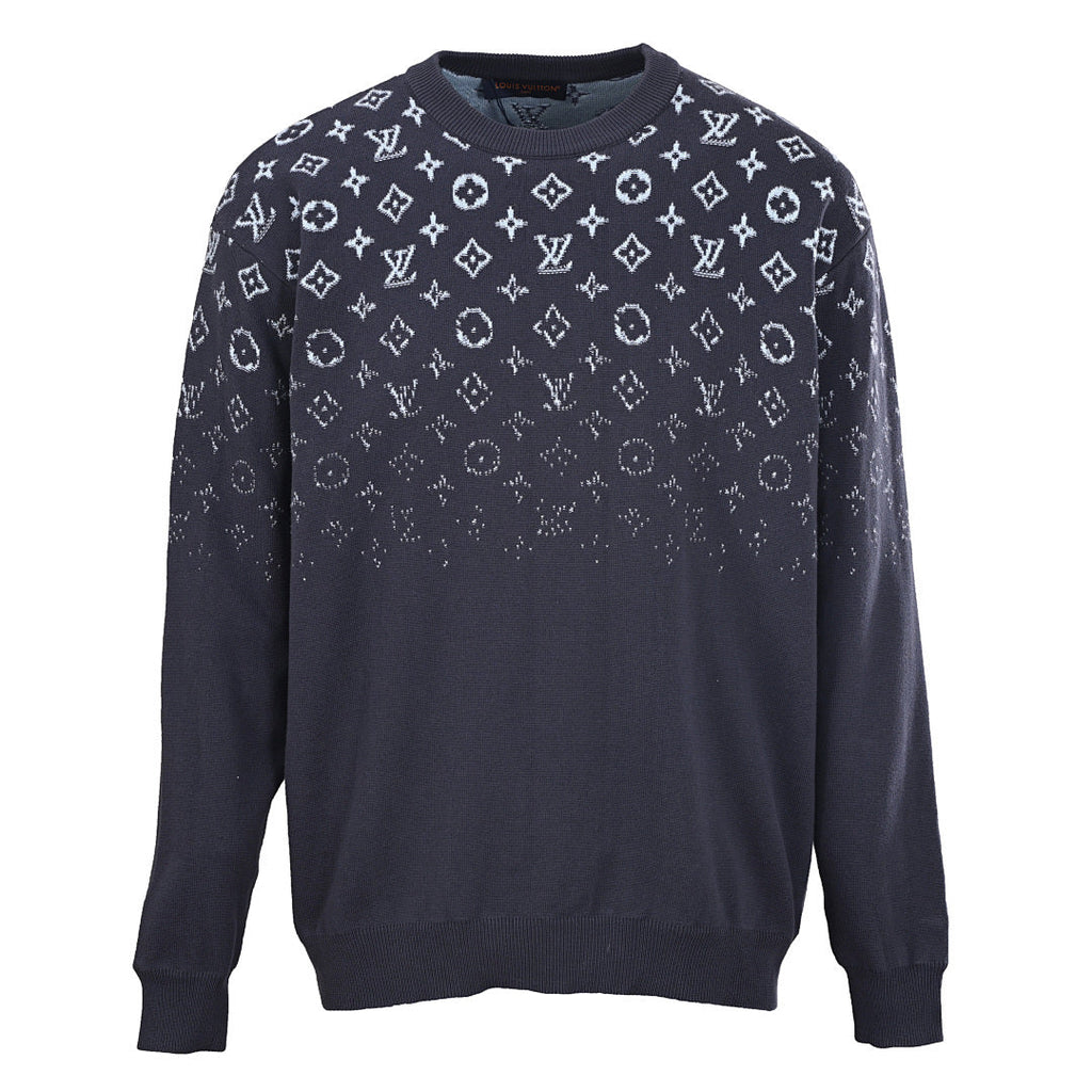 Louis Vuitton Monogram Jacquard Cotton Sweatshirt