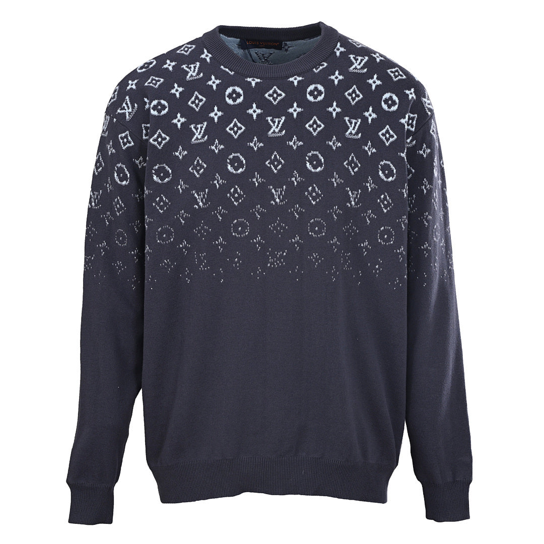 Louis Vuitton Monogram Jacquard Cotton Sweatshirt