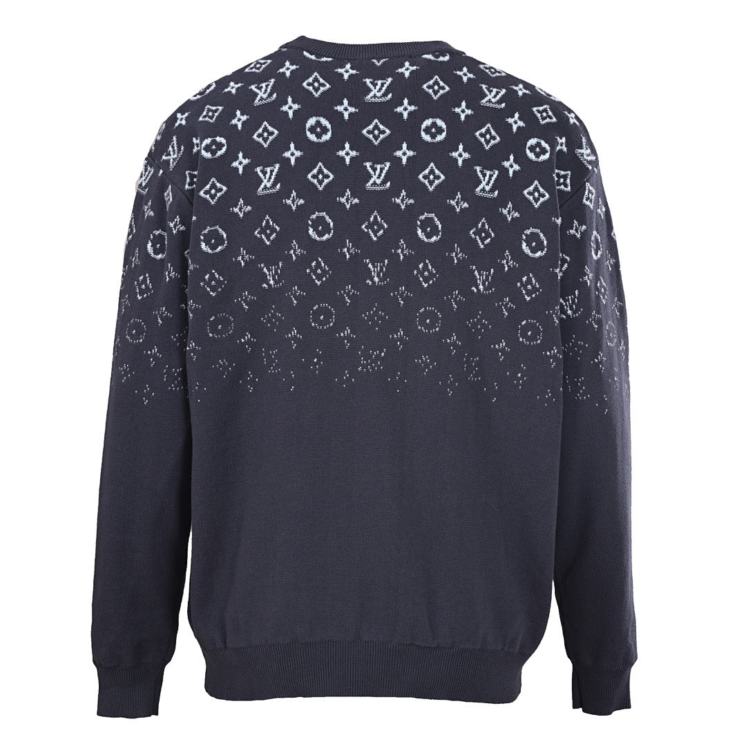 Louis Vuitton Monogram Jacquard Cotton Sweatshirt
