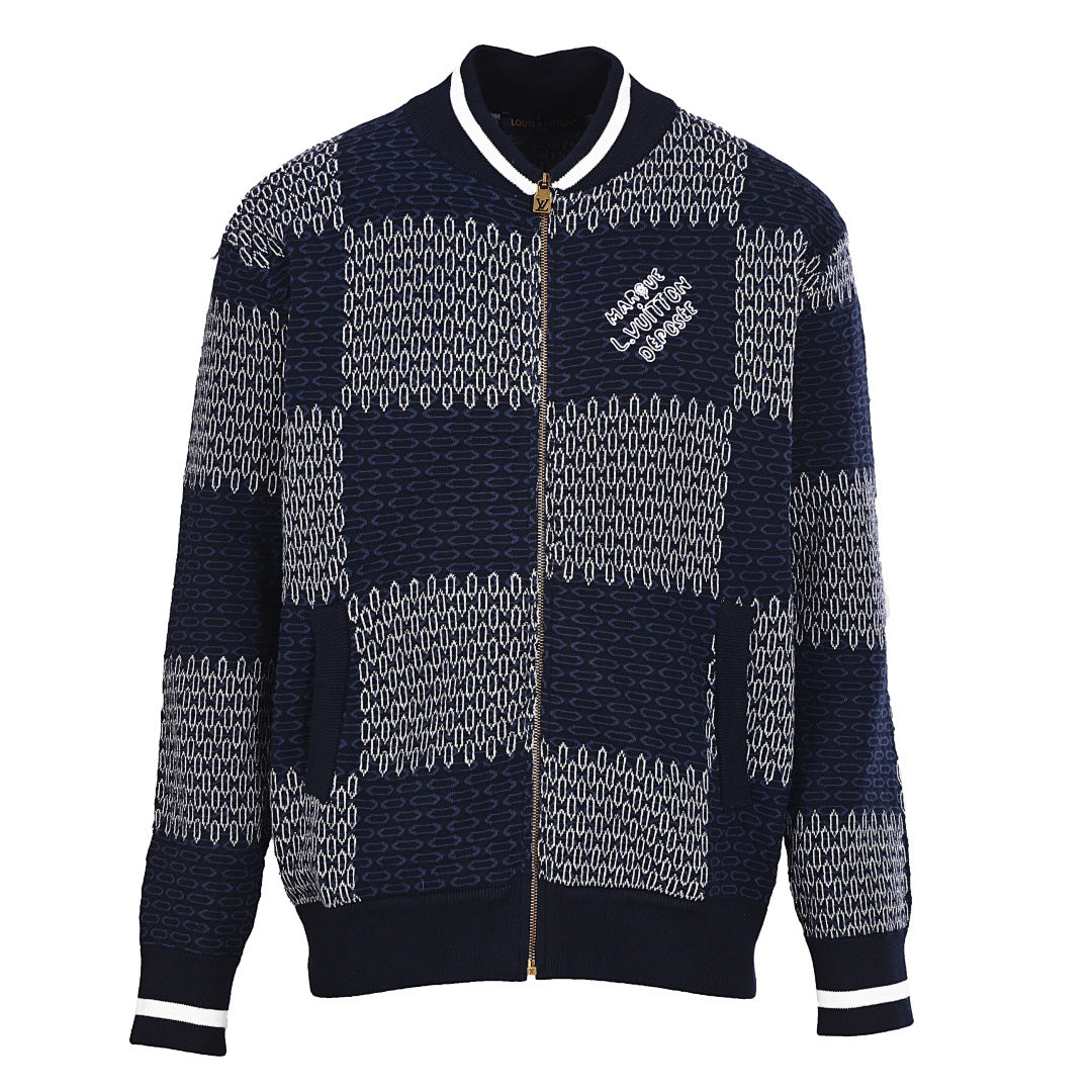 Louis Vuitton Monogram Jacquard Cotton Sweatshirt