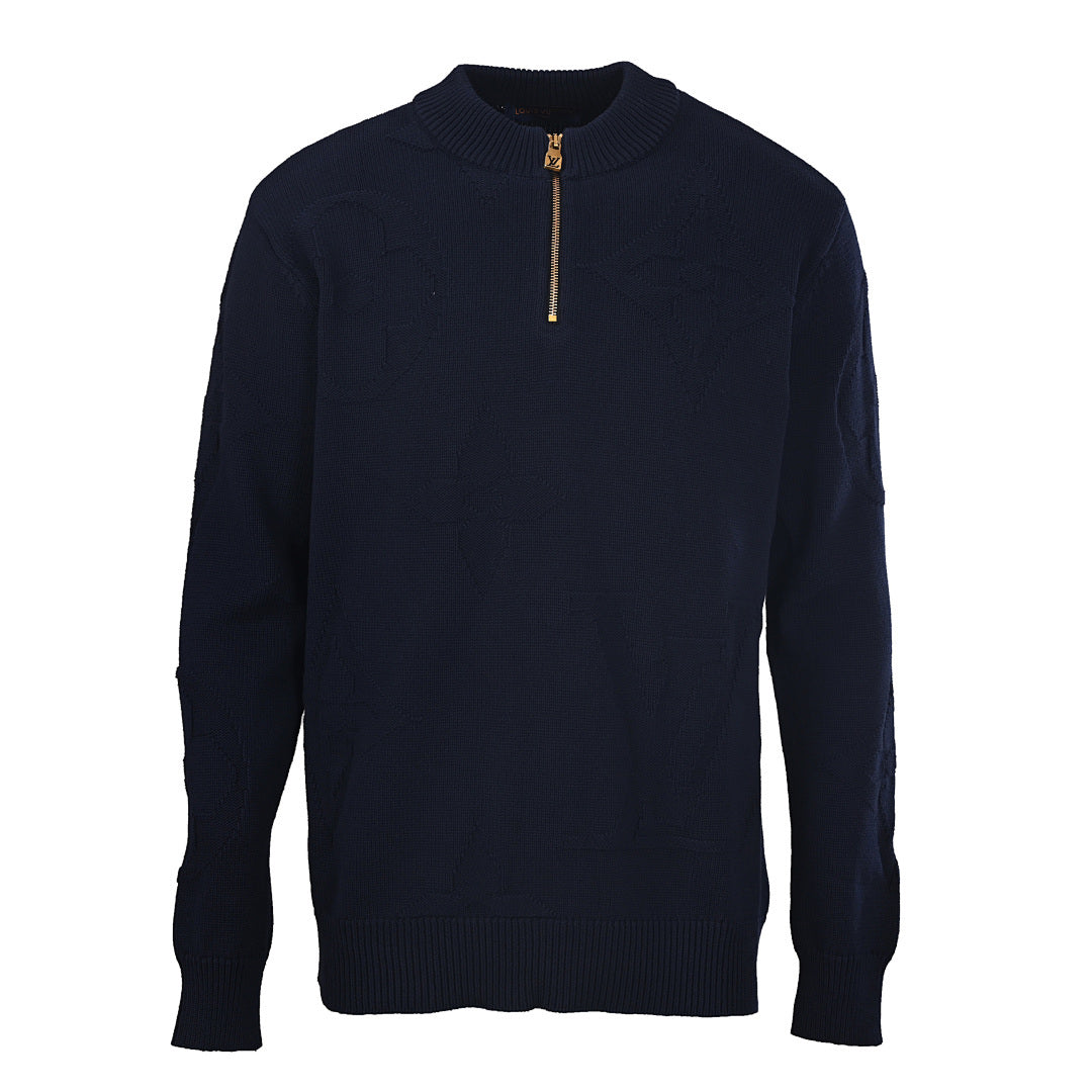 Louis Vuitton Monogram Jacquard Cotton Sweatshirt