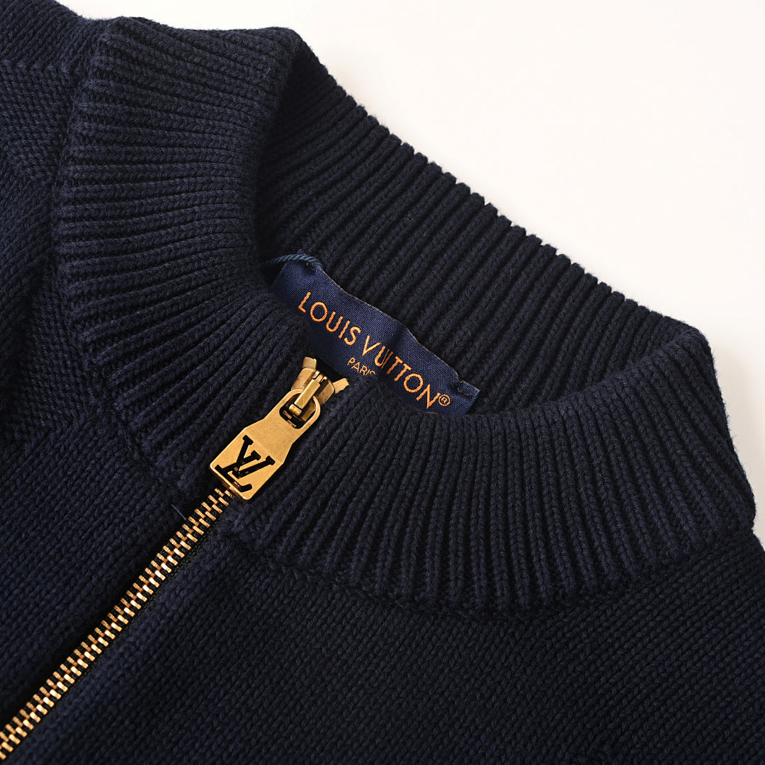 Louis Vuitton Monogram Jacquard Cotton Sweatshirt