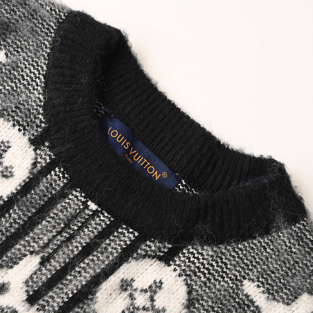 Louis Vuitton Monogram Jacquard Cotton Sweatshirt