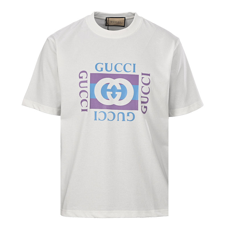 GUCCI Classic Square Print T-Shirt