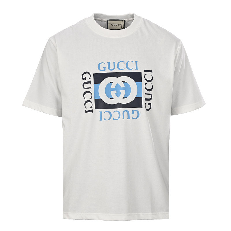 GUCCI Classic Square Print T-Shirt