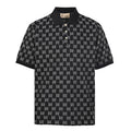 Gucci All-Over Print Short-Sleeve Polo Shirt