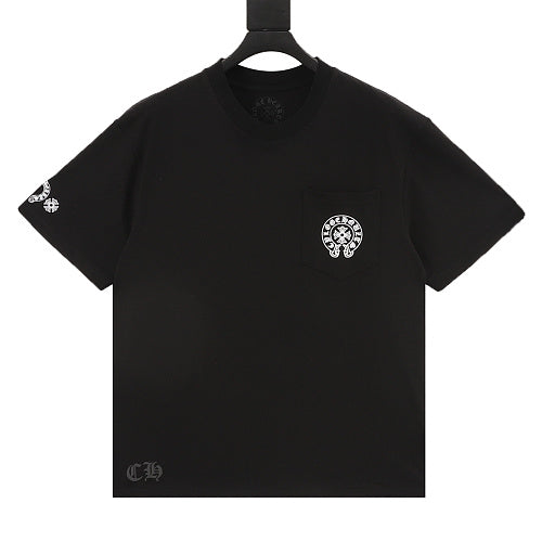 Chrome Hearts Multicolor Cross Print Short-Sleeve T-Shirt