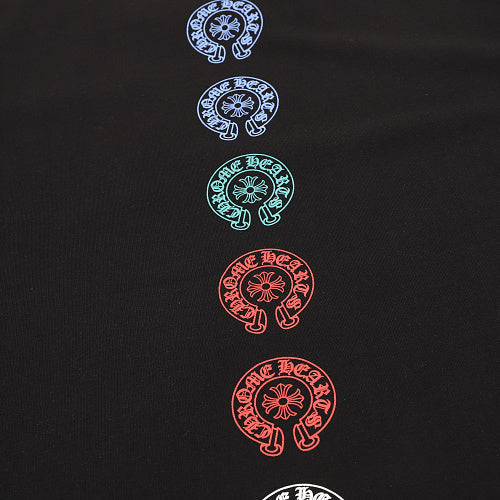 Chrome Hearts Multicolor Cross Print Short-Sleeve T-Shirt