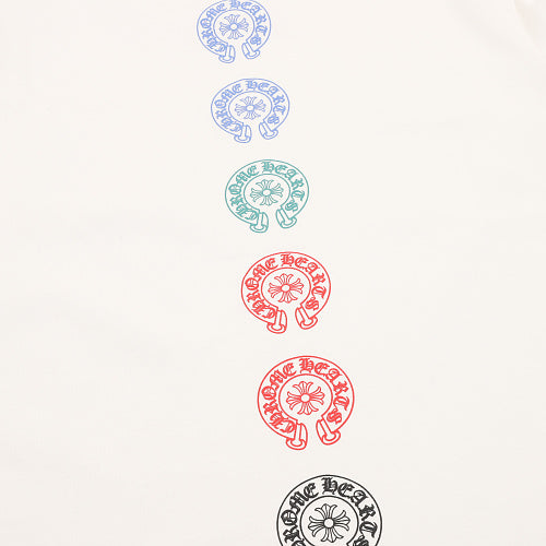 Chrome Hearts Multicolor Cross Print Short-Sleeve T-Shirt