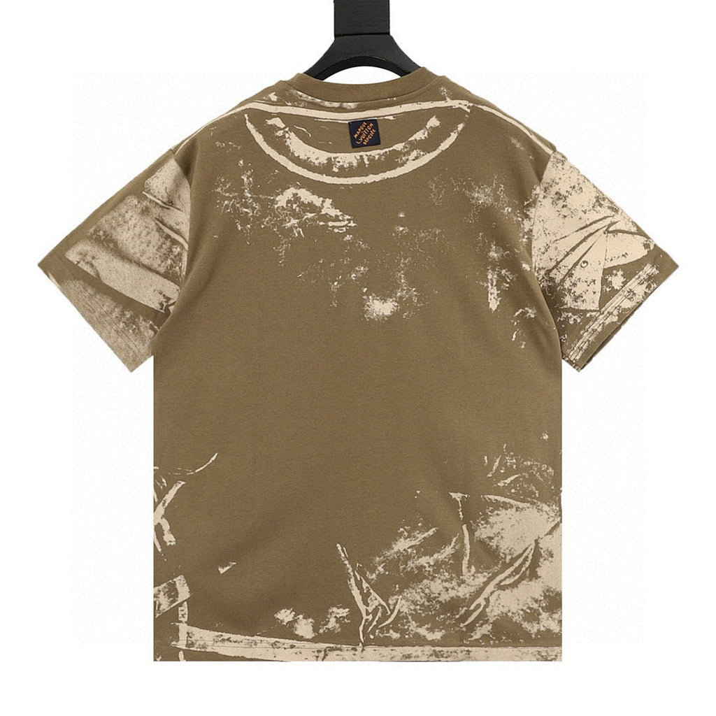 Louis Vuitton LV Circle Logo Cotton T-Shirt