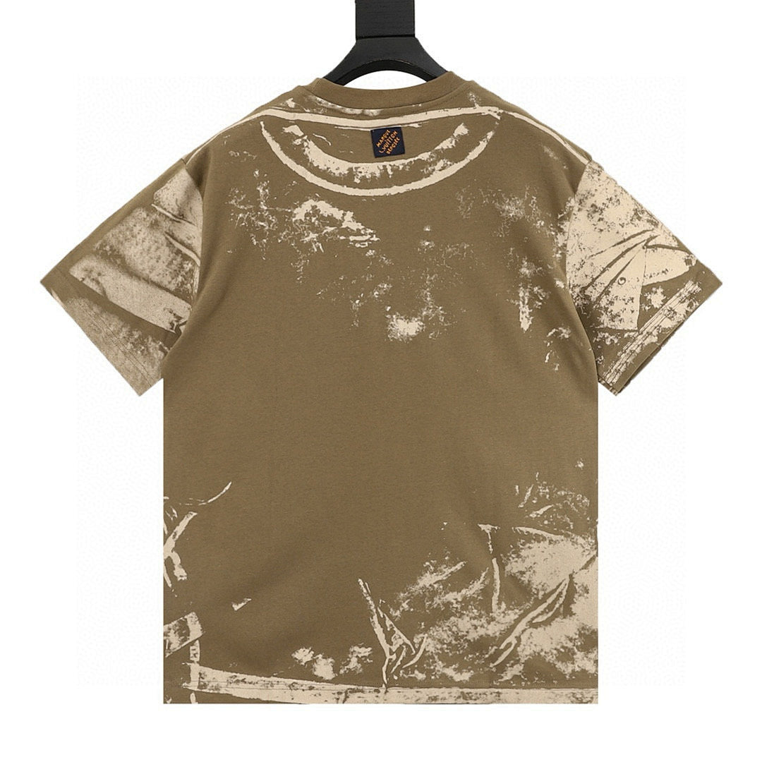 Louis Vuitton LV Circle Logo Cotton T-Shirt