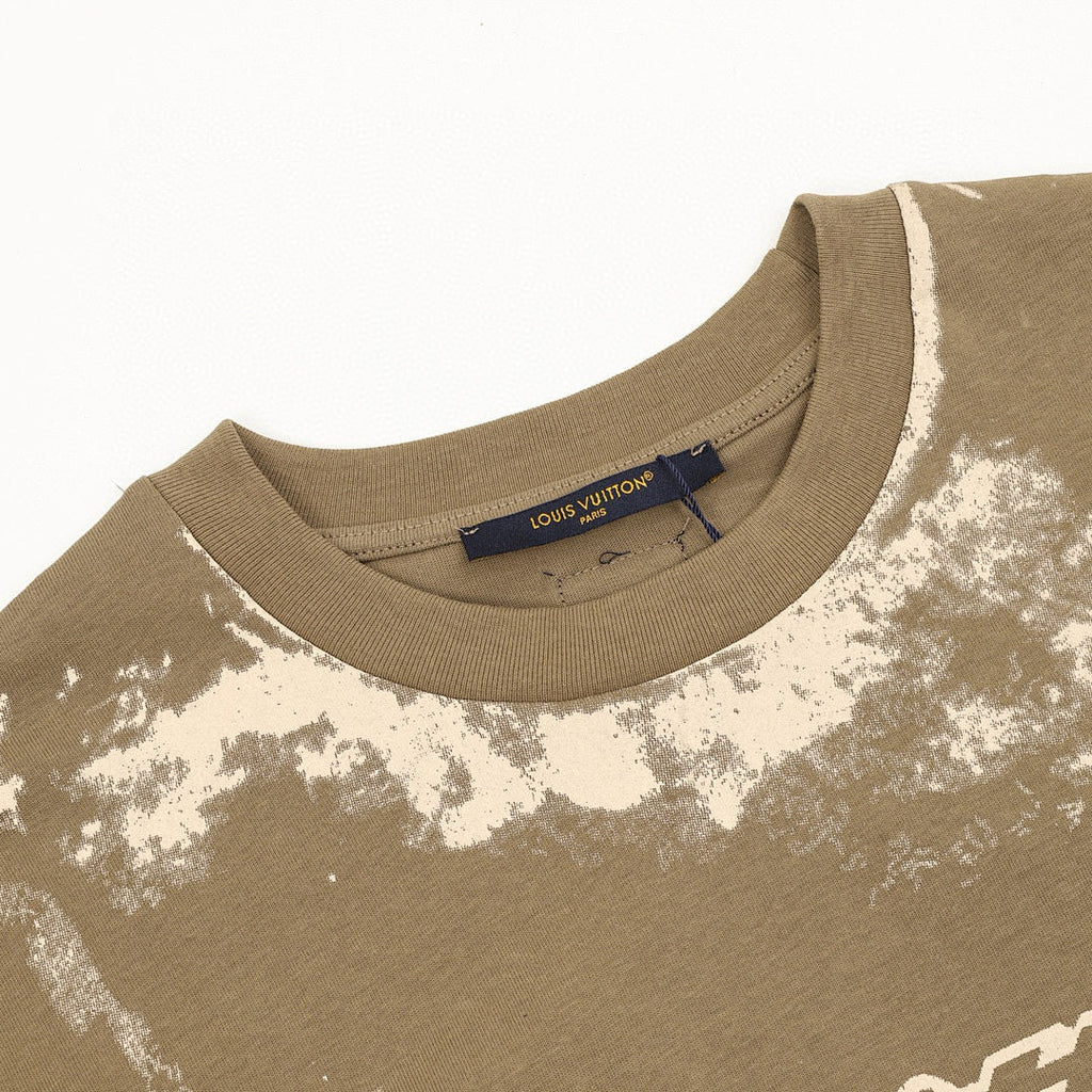 Louis Vuitton LV Circle Logo Cotton T-Shirt