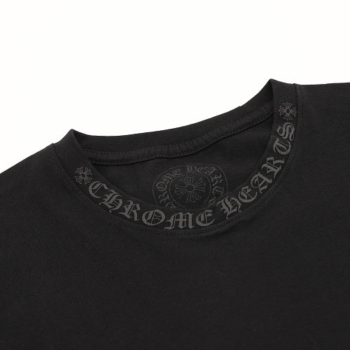 Chrome Hearts Yellow Sanskrit Print T-Shirt