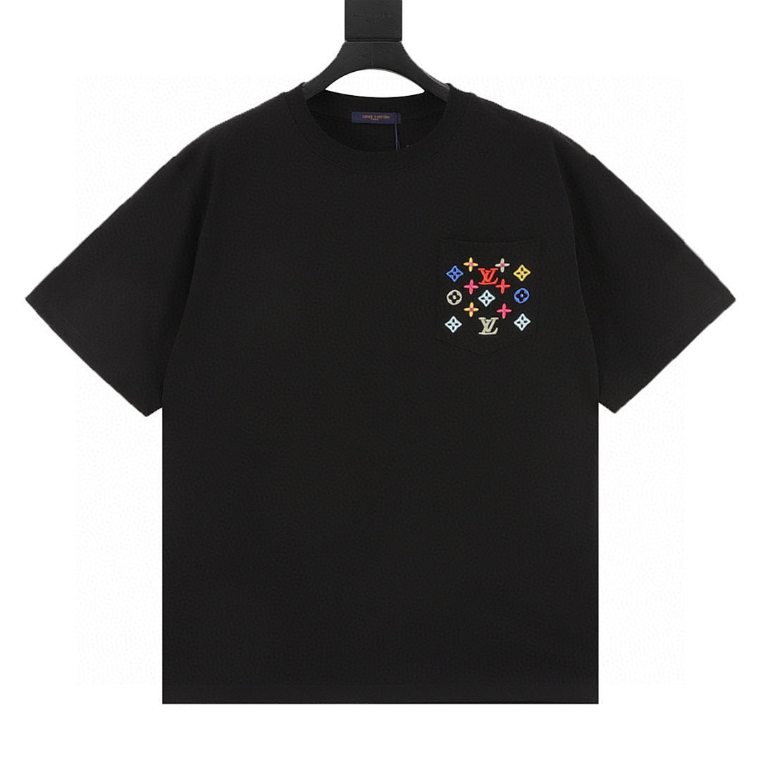 Louis Vuitton Streetwear T-Shirt Men’s Casual Crewneck – Brand New Full Packaging